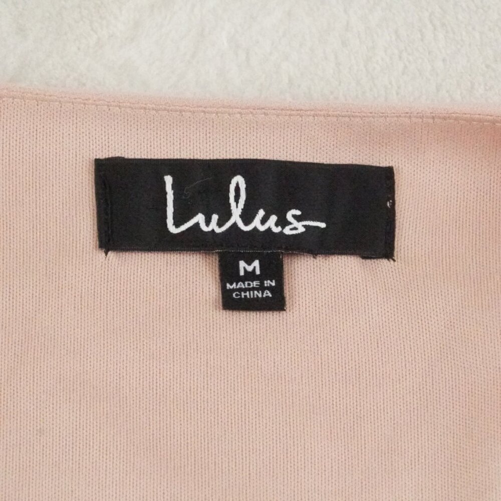 Lulu's Lost in the Moment Maxi Dress Womens Medium Cocktail Preppy Formal - Picture 3 of 11